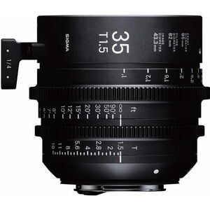 Sigma, FF High-Speed Cine Prime 35mm, T1.5 (ft, E Mount)
