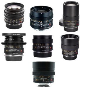 Leica, Leica-R 7-Lens Set - 19/24/35/50/60/80/135mm