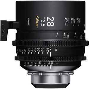 Sigma, FF Classic Prime 28mm, T2.5 (ft, PL Mount)