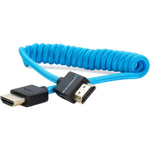 Kondor Blue, Coiled HDMI Cable (12 to 24")