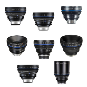 Zeiss, CP.2 Compact Prime 8-Lens Set (ft, PL Mount) - 18/21/25/28/35/50/85/135