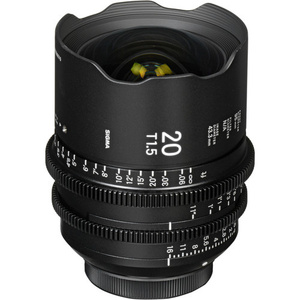 Sigma, FF High-Speed Prime 20mm, T1.5 (ft, E Mount)