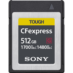 Sony, 512GB CFexpress Memory Card, Type B TOUGH