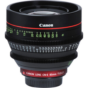 Canon, Cinema Prime (CN-E) 85mm, T1.3 (ft, EF Mount)