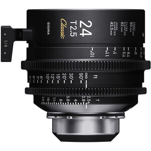 Sigma, FF Classic Prime 24mm, T2.5 (ft, PL Mount)