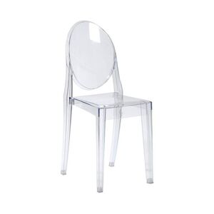 Flash Furniture, Transparent Chair, OW-GHOSTBACK-18-GG 