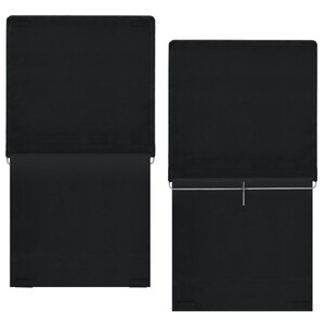 Modern Studio, Black Solid Floppy (48 x 48")