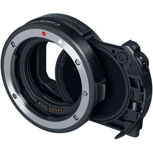 Canon, EF-EOS R Drop-In Filter Mount Adapter with Variable ND Filter