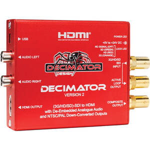 Decimator, Decimator 2 3G/HD/SD-SDI to HDMI Converter