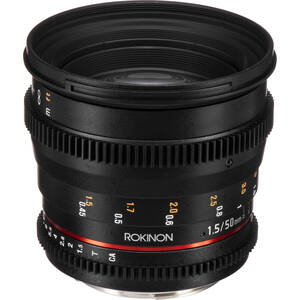 Rokinon, 50mm T1.5 AS UMC Cine DS Lens (EF Mount)