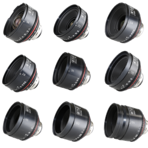 Canon, FD (TLS Rehoused) 9 Lens Set (ft, PL Mount) - 14/20/24/28/35/55/85/100/135mm