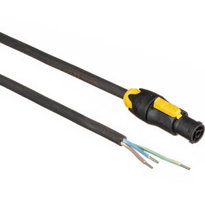 ARRI, 10ft powerCON TRUE1 TOP to Bare Ends Mains Cable with Line Switch