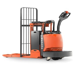 Toyota, 6,000 lbs. Ride-On Electric Pallet Lift, 96 in. Forks