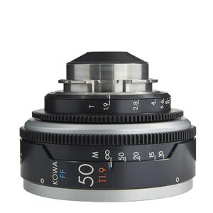 Kowa, Vintage Full Frame TLS Rehoused 50mm T1.9 Lens