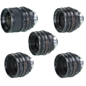 Zeiss, Super Speed MK II 5 Lens Set (ft, PL Mount) - 18/25/35/50/85mm