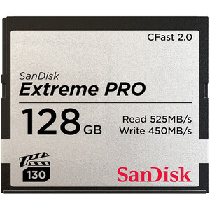 SanDisk, 128GB Extreme Pro CFast 2.0 Memory Card