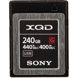Sony, 240GB XQD Memory Card, G Series