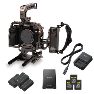 Sony, a7Siii Camera Kit with Tilta Cage + SD Cards + Card Reader + 3x Batteries + Charger