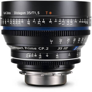 ZEISS, Compact Prime CP.2 35mm/T1.5 Super Speed (m, E Mount)