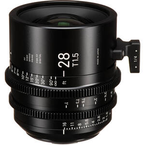 Sigma, FF High-Speed Prime 28mm, T1.5 (ft, E Mount)