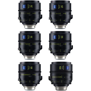 Zeiss, Supreme Prime 6 Lens Set (m, PL Mount) - 18/25/35/50/85/100mm