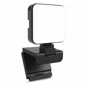 NexiGo Glow, Light for Streamers, Enhanced Video Conference Lighting Kit with Webcam Style Clip, Built-in Battery