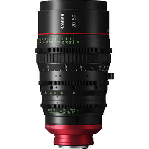 Canon, CN-E 20-50mm T2.4 LF Cinema EOS Zoom Lens (ft, EF Mount)