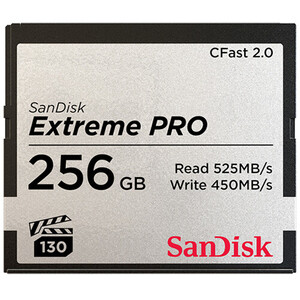 SanDisk, 256GB Extreme Pro CFast 2.0 Memory Card