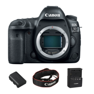 Canon. EOS 5D Mark IV DSLR Camera + Battery Kit