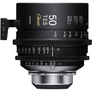 Sigma, FF Classic Prime 50mm, T2.5 (ft, PL Mount)