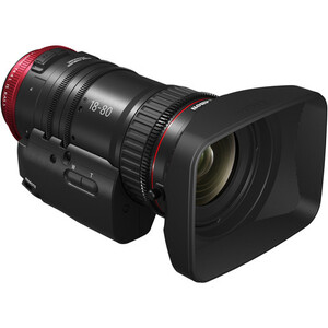 Canon, CN-E 18-80mm T4.4 COMPACT-SERVO Cinema Zoom Lens (EF Mount)