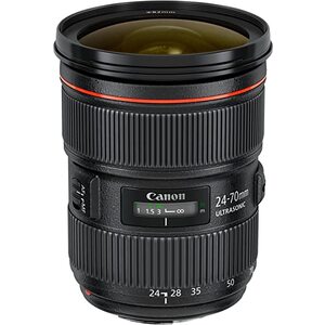 Canon, EF 24-70mm f/2.8L USM Standard Zoom Lens for Canon SLR Cameras