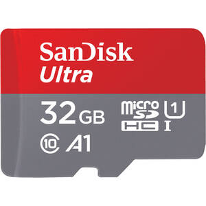 SanDisk, 32GB Ultra UHS-I microSDHC Memory Card